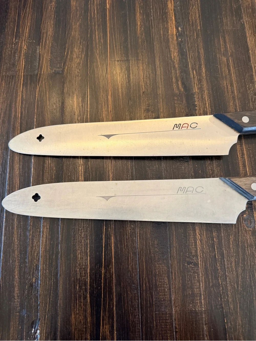 Not available MAC Japan Slicing Carving Knives Lot of 2 Pakkawood Handles
